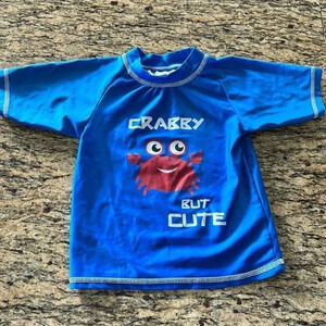 Blue Crabby But Cute Tee
